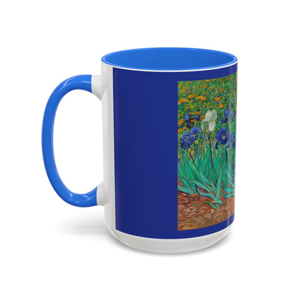 Irises by Vincent Van Gogh Colorful Mugs (11oz, 15oz)
