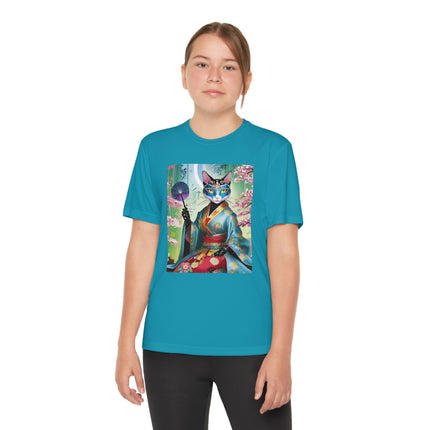 Cyberpunk Geisha Youth Competitor Tee
