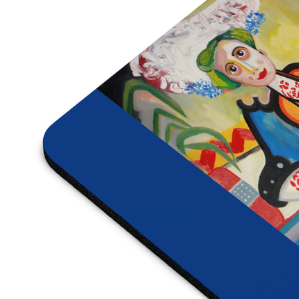 A Mulher by Amadeo de Souza-Carosa Mouse Pad, Round and Rectangle