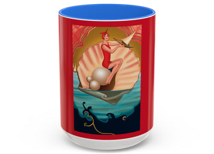 Pearls of the Sea Colorful Mugs (11oz, 15oz)