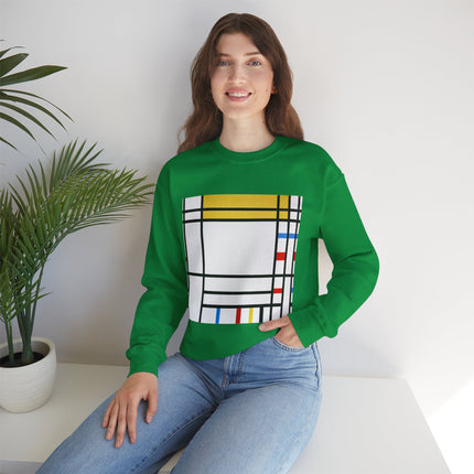 Place de la Concorde by Piet Mondrian Heavy Blend™ Crewneck Sweatshirt