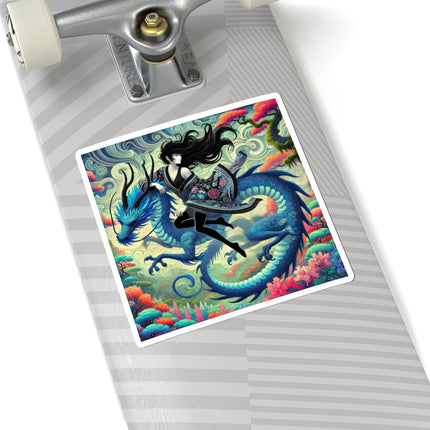 Mystic Guardian of the Sky Kiss-Cut Stickers (4 Sizes)