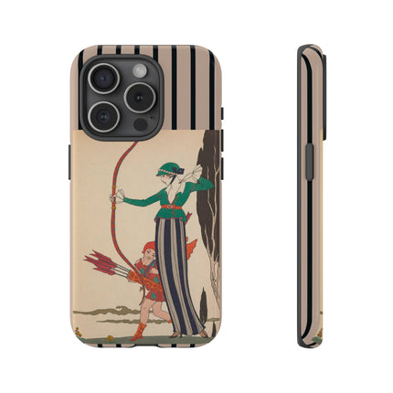 L'Arc Rouge by George Barbier Phone Cases