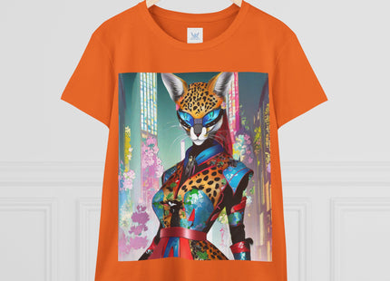 Cyber Cat Glamour Cotton Tee