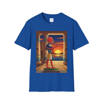 Ra Egyptian Sun God T-Shirt – Ancient Power & Sunset Majesty