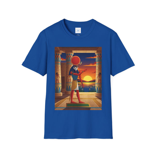 Ra Egyptian Sun God T-Shirt – Ancient Power & Sunset Majesty