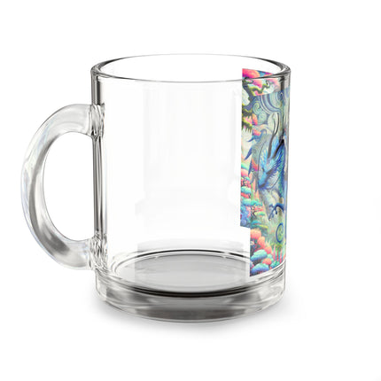 Mystic Guardian of the Sky Glass Mug, 10oz