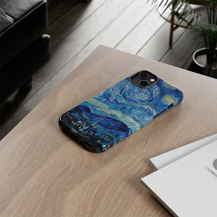 The Starry Night by Vincent Van Gogh Phone Cases