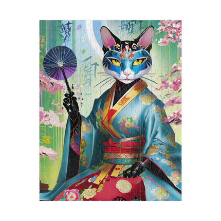 Cyberpunk Geisha Puzzle (110, 252, 520, 1014-piece)