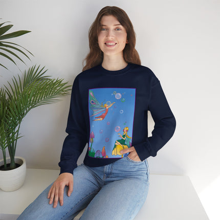 Blossoming Fairy Magic Unisex Heavy Blend™ Crewneck Sweatshirt