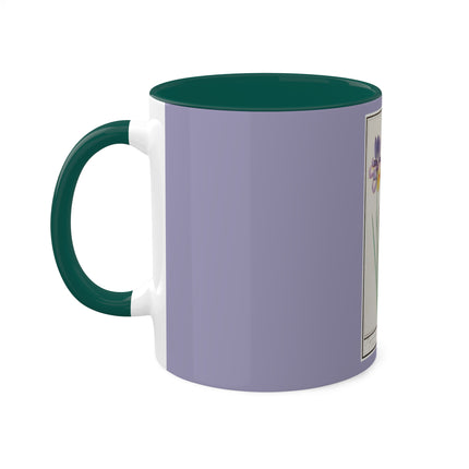 Iris, Iris sibirica by Anselmus Boëtius de Boodt Colorful Mugs, 11oz