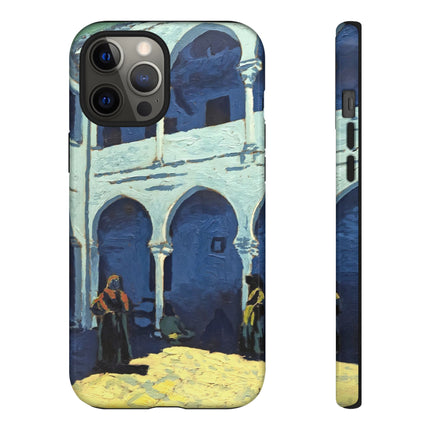 Courtyard of Moroccan Riad by George Gaudion Phone Cases