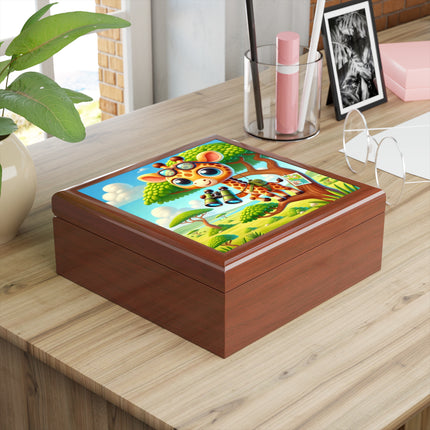 Giraffe Lookout Scout Chest