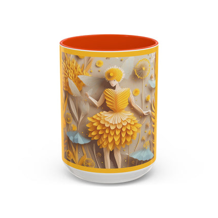 Dandelion Fairy Colorful Mugs (11oz, 15oz)