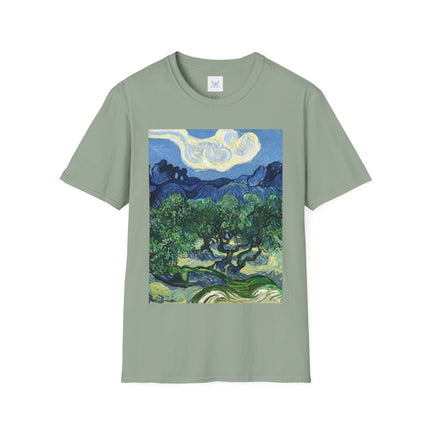 Olive Trees by Vincent Van Gogh Softstyle T-Shirt