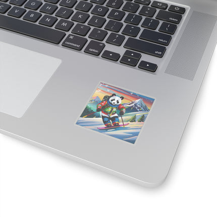 Cyberpunk Panda Kiss-Cut Stickers (4 Sizes)