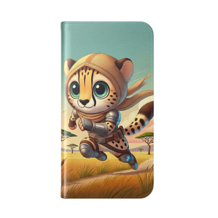 🐆⚡ Swift Cheetah Flip Case – Speed, Freedom & Untamed Adventure