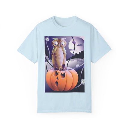 The Startled Pumpkin Unisex Garment-Dyed T-shirt