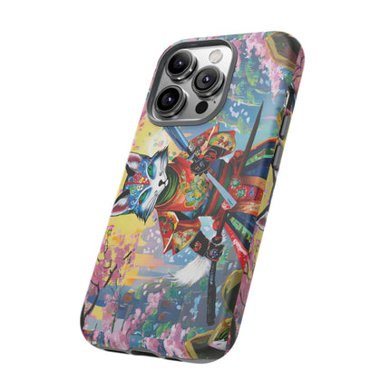 Cyberpunk Samurai Phone Cases