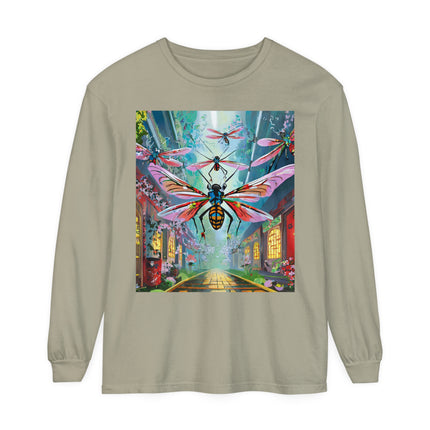Neon Swarm Long Sleeve T-Shirt