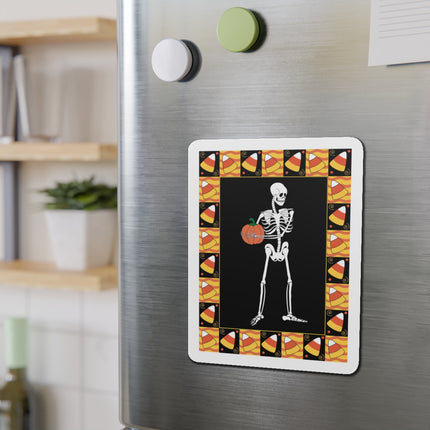 Candy Corn Skeleton Die-Cut Magnets (5 Sizes)