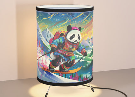Cyberpunk Panda Tripod Lamp