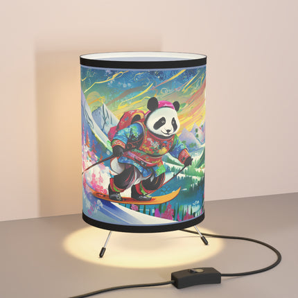 Cyberpunk Panda Tripod Lamp
