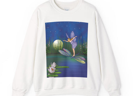 Fairy on a Dragonfly Heavy Blend™ Crewneck Sweatshirt