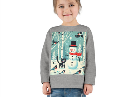 Frosty Forest Friends Toddler Long Sleeve Tee