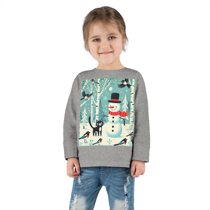 Frosty Forest Friends Toddler Long Sleeve Tee