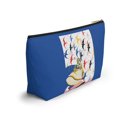 Flight of the Songbirds Cosmetic Bag – Whimsical Symphony & Elegant Freedom