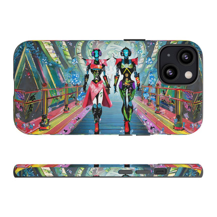 Cyber Punk Robot Models Phone Cases