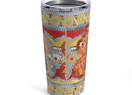 Reproduction of the Shield Frieze by Emile Gilliéron Tumbler 20oz
