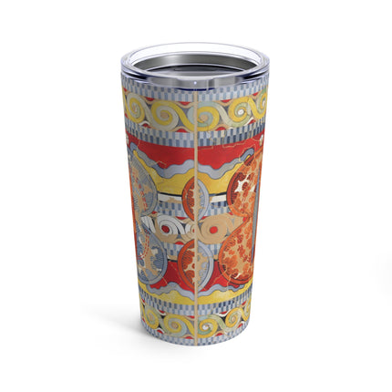 Reproduction of the Shield Frieze by Emile Gilliéron Tumbler 20oz