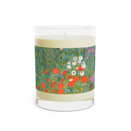 Cottage Garden by Gustav Klimt Scented Candle