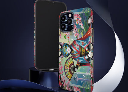 Cyberpunk Geisha Phone Cases