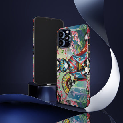 Cyberpunk Geisha Phone Cases