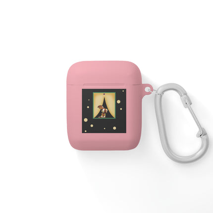 Playful Paws At The Window – Vintage Art AirPods Case
