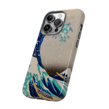 The Great Wave off Kanagawa by Katsushika Hokusai Phone Cases