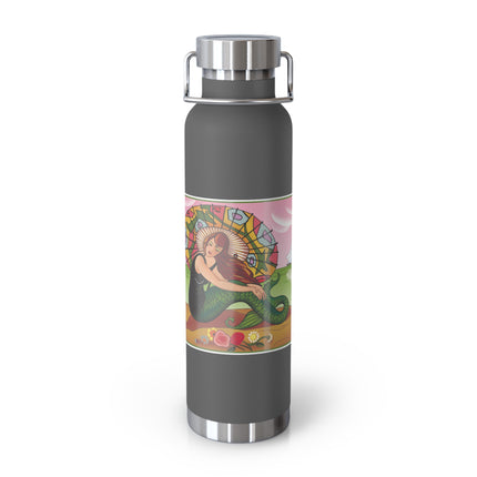 Siren Serenade by Carlo Chiostri Copper Vacuum Insulated Bottle, 22oz