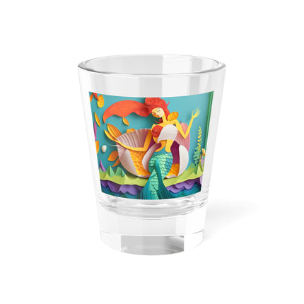 Charming Mermaid Shot Glass, 1.5oz