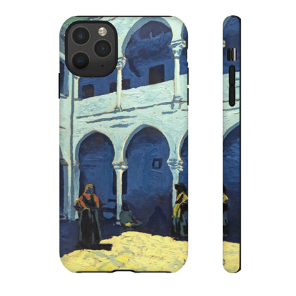 Courtyard of Moroccan Riad by George Gaudion Phone Cases
