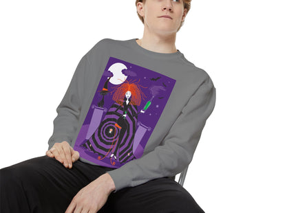 Mystic Elegance Unisex Garment-Dyed Sweatshirt
