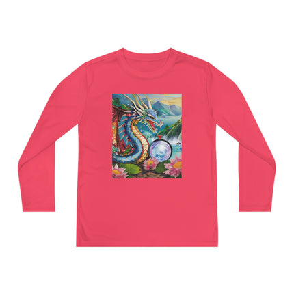 Wisdom's Guardian Youth Long Sleeve Competitor Tee – Dragon Magic & Ancient Wisdom