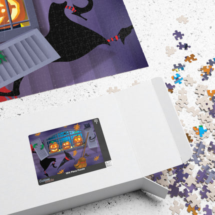 Whimsical Halloween Mischief Puzzle (110, 252, 520, 1014-piece)