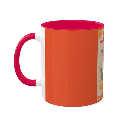 Book Illustration by Hashiguchi Goyō Colorful Mugs, 11oz