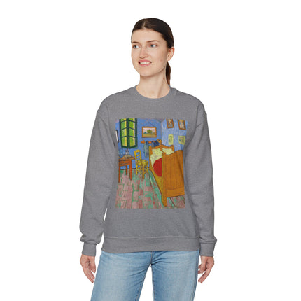 The Bedroom by Vincent van Gogh Heavy Blend™ Crewneck Sweatshirt