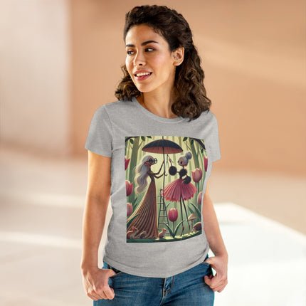 Under the Tulip Parasol Cotton Tee