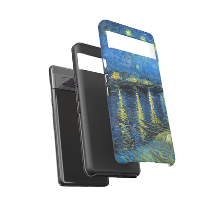 Starry Night Over the Rhone by Vincent Van Gogh Phone Cases