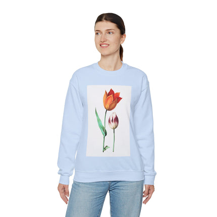 Tulip by Anselmus Boëtius de Boodt Heavy Blend™ Crewneck Sweatshirt